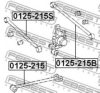 FEBEST 0125-215B Track Control Arm